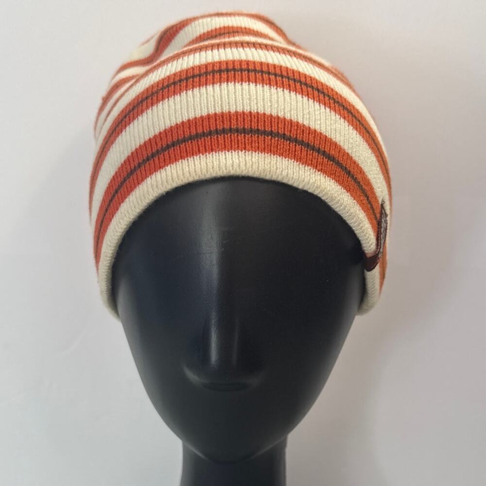 Bowling Green Falcons Beanie Hat Size Adult OS in Cream, Orange, and Black